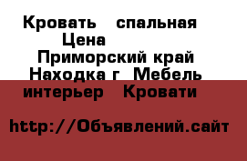 Кровать 2 спальная  › Цена ­ 15 000 - Приморский край, Находка г. Мебель, интерьер » Кровати   